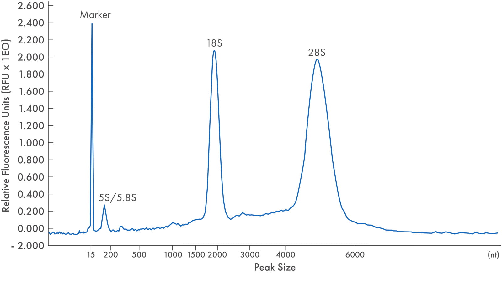 electropherogram result