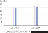 High recovery of ccfDNA and RNA compared to the QIAamp Circulating Nucleic Acid Kit.