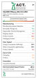 RNeasy Mini Kit (250) ACT environmental impact factor label US.